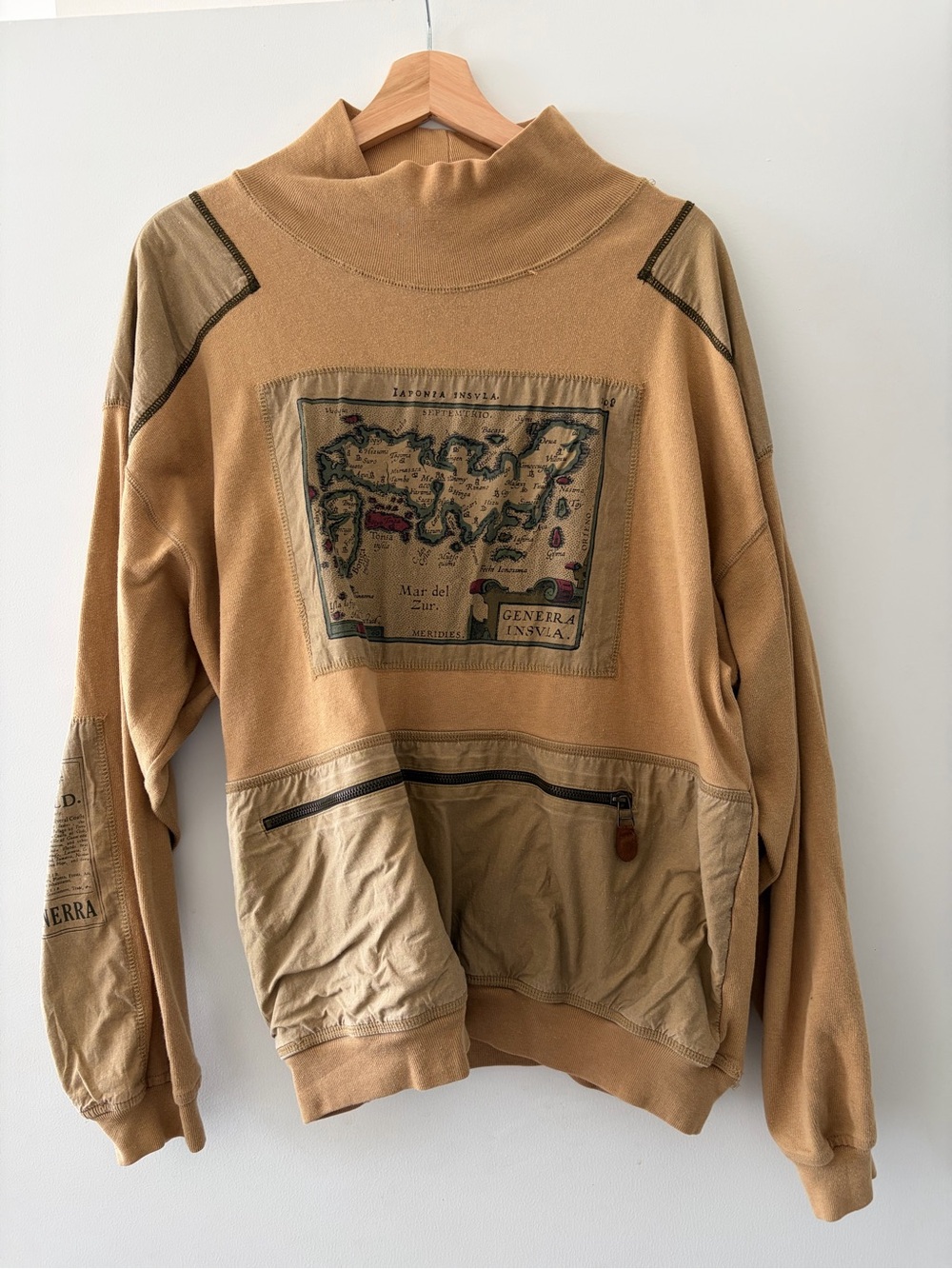 Vintage mock neck